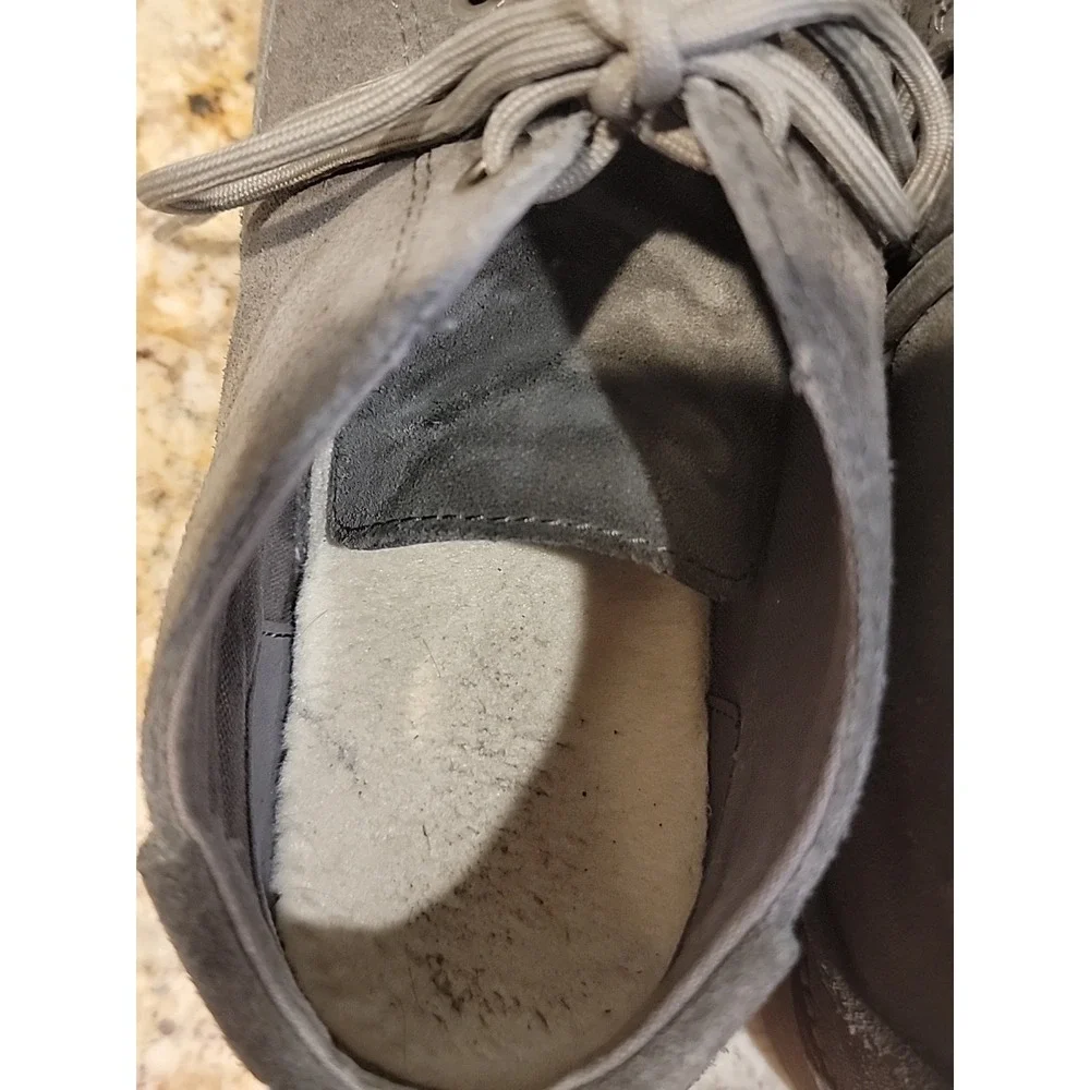 Koolaburra By UGG Kiran Men's Chukka Ankle Boots  Gray  Suede Leather Size 12